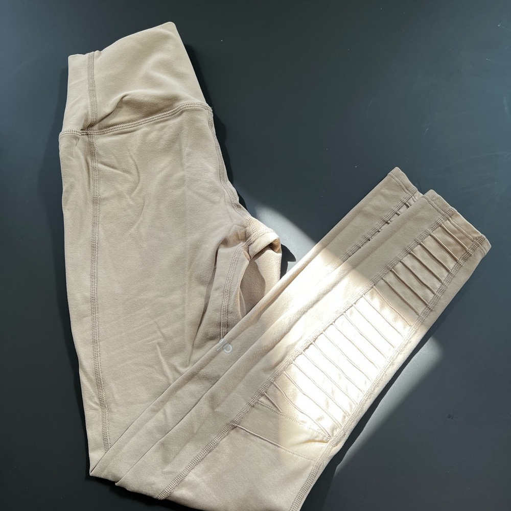 ALO Moto Mocha Leggings S